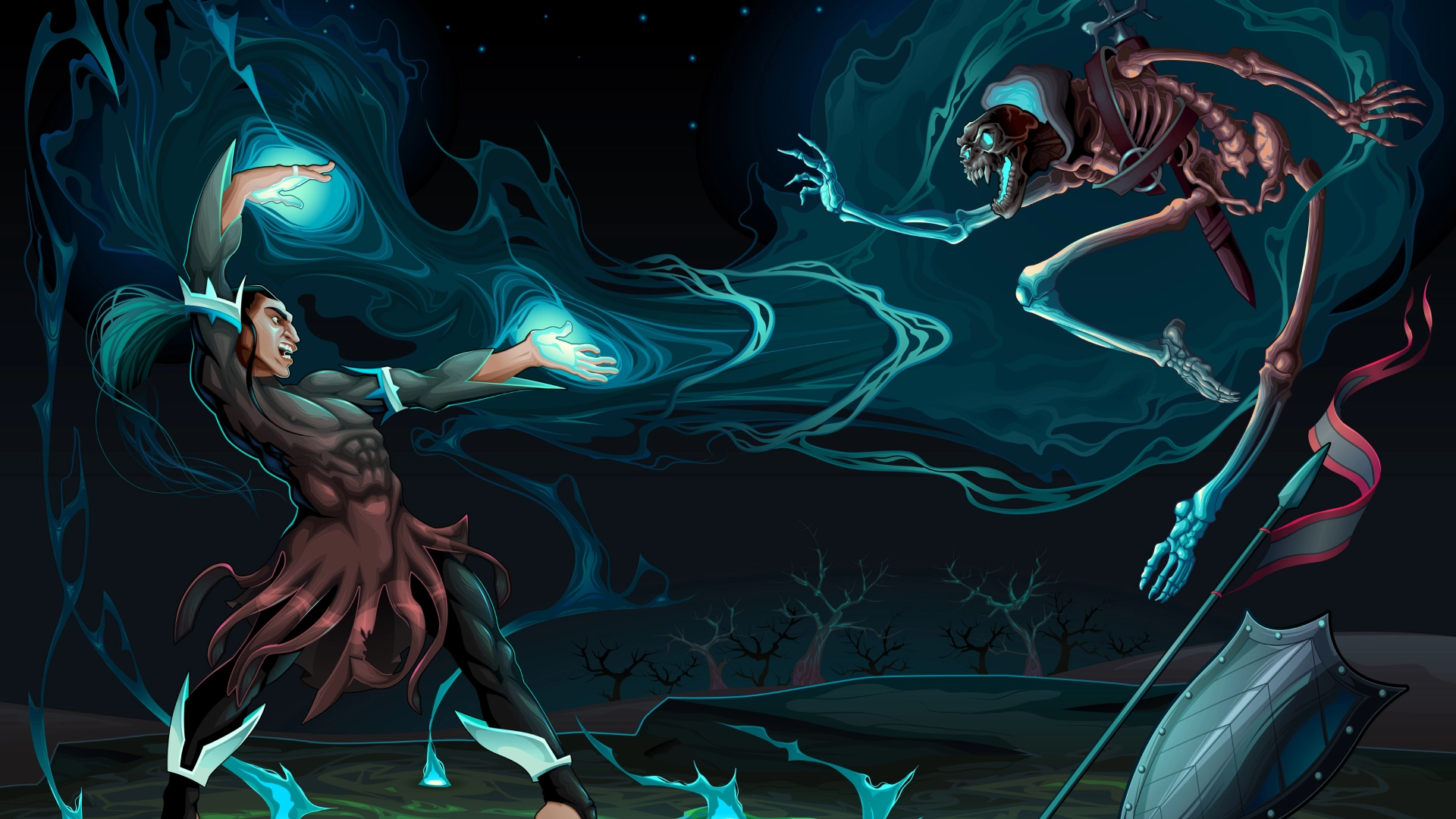 2D animation fight scene 3