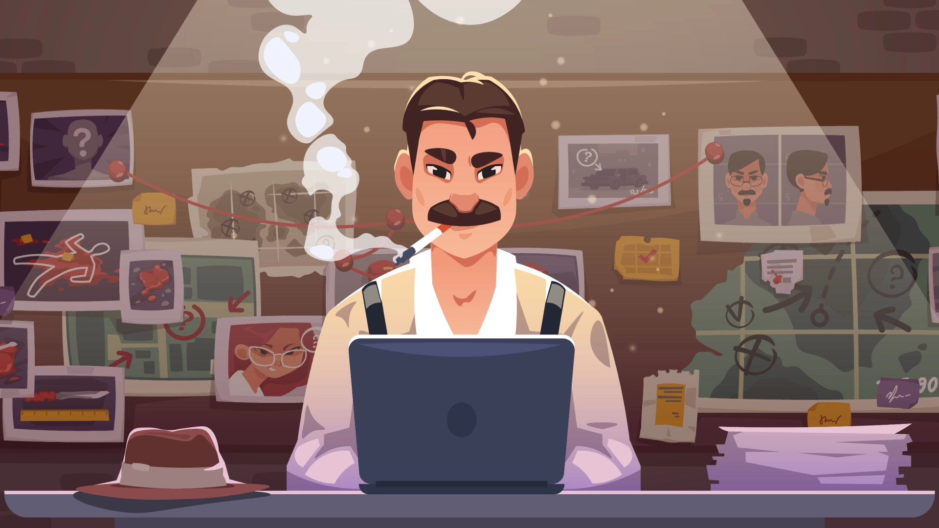 2D character detective 2
