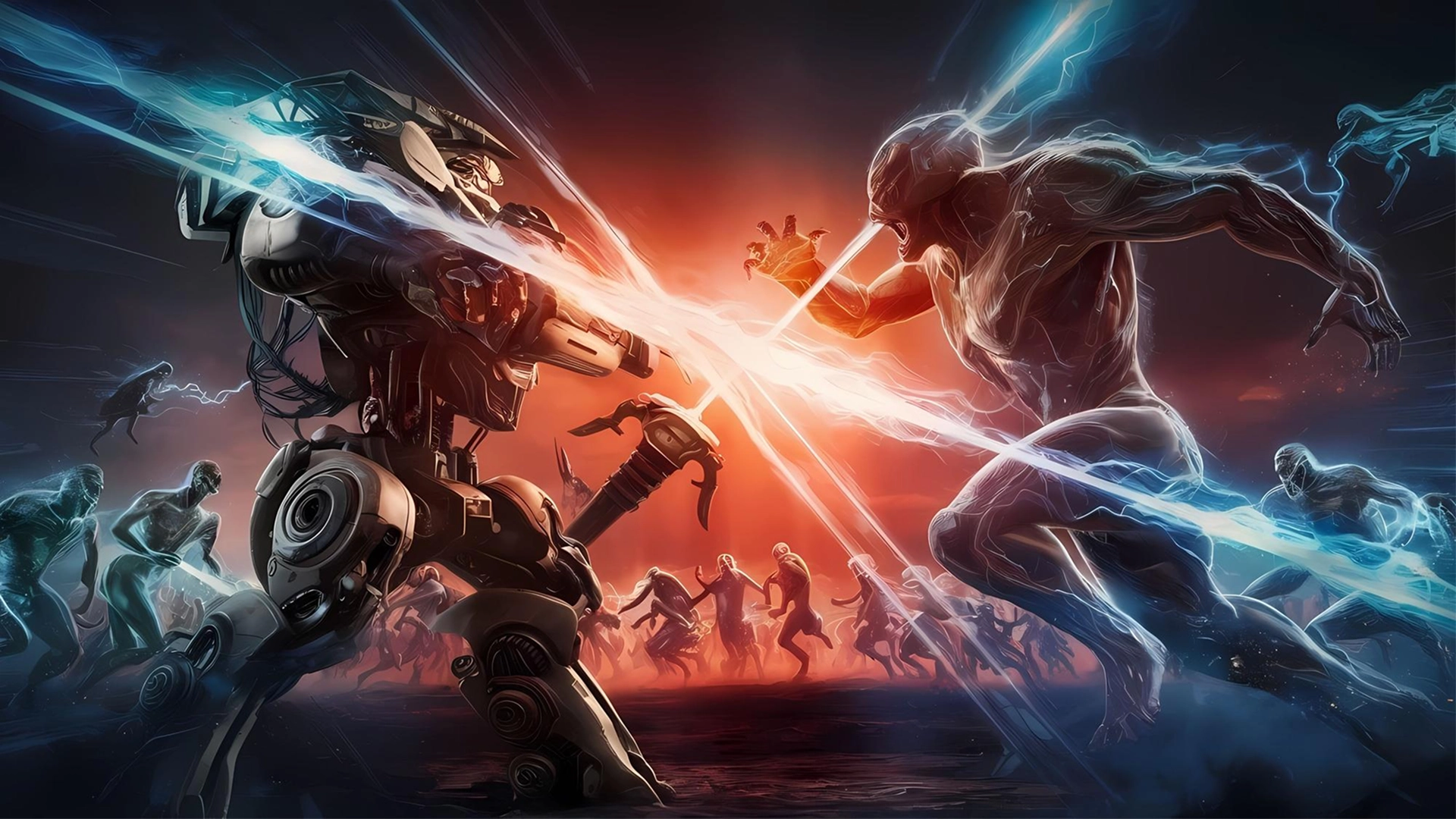 3D animation fight scene 3