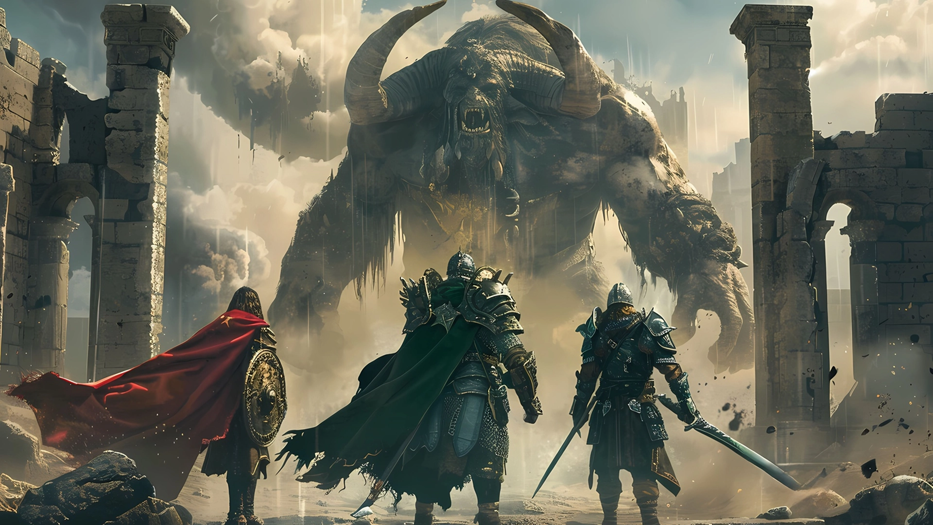 3D animation fight scene 4