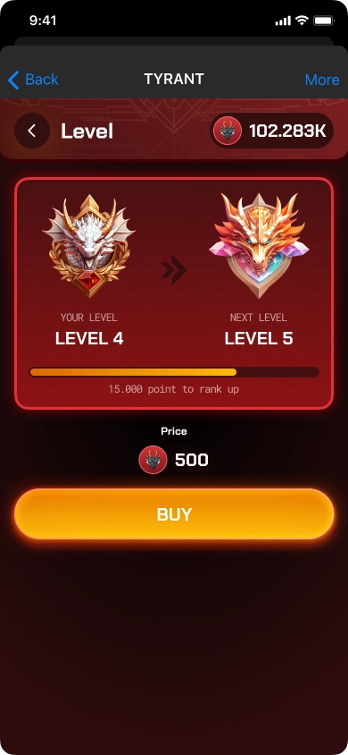 Dragon fight Telegram game 2