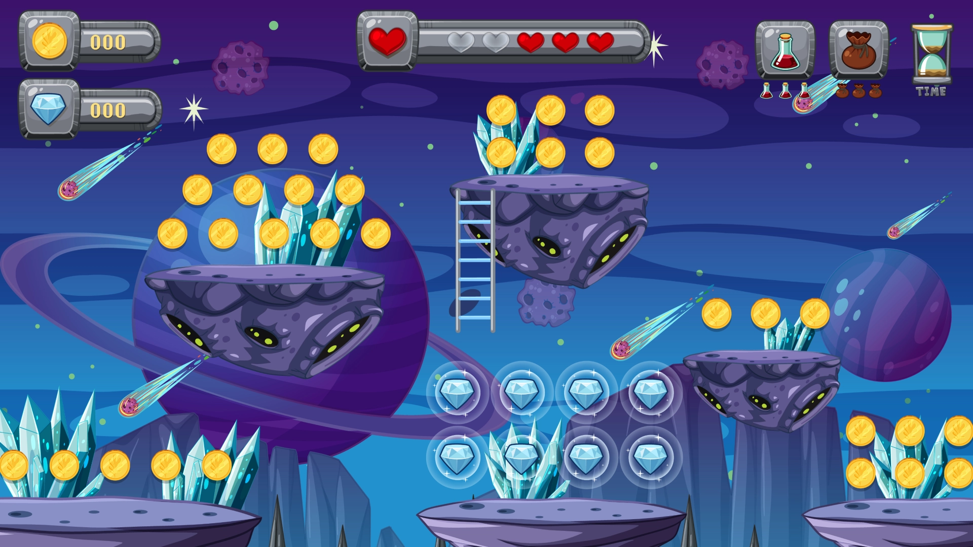 HTML game galaxy wars 3