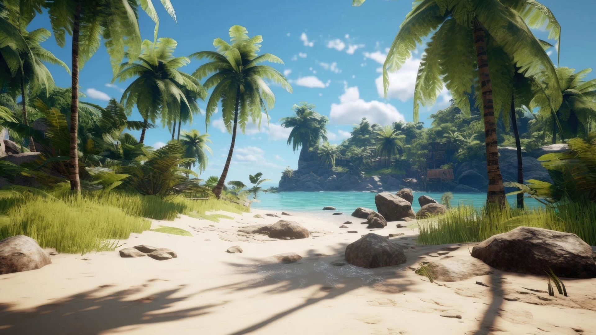 Island ocean environment