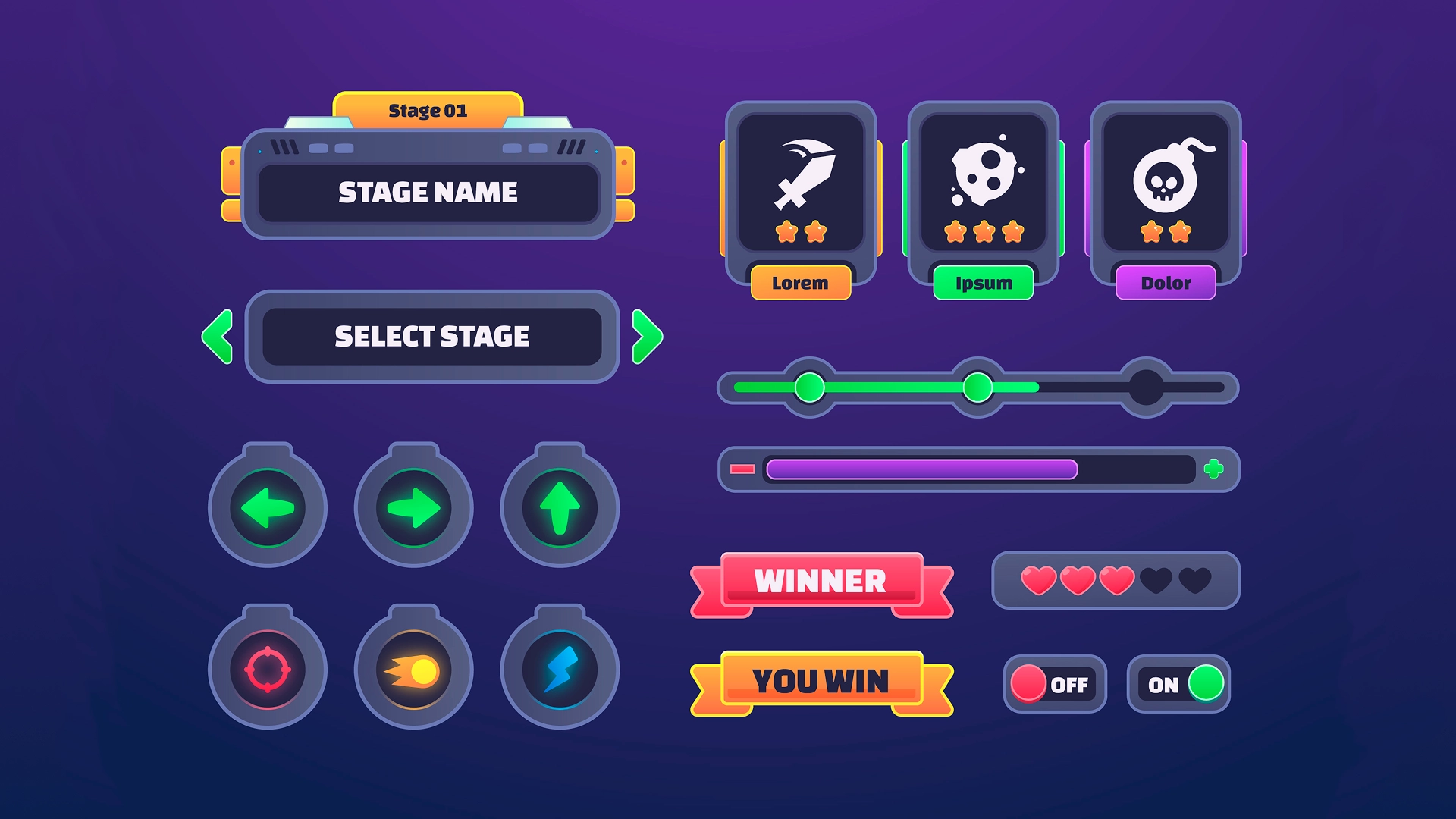 Sci-fi GUI 3
