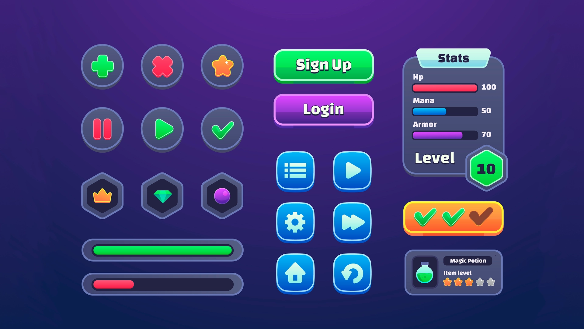 Sci-fi GUI 4