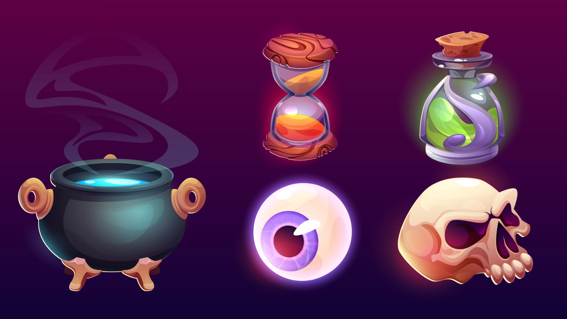 Witch's Items Set Pack