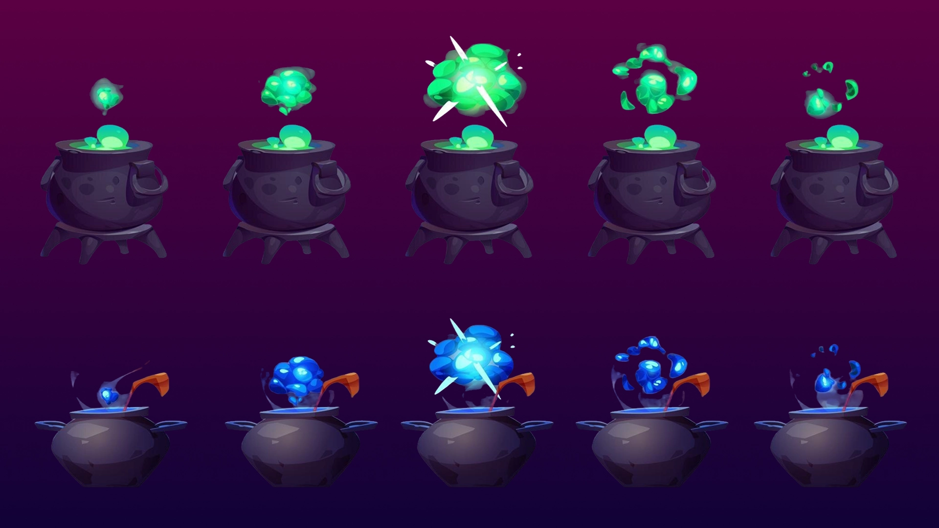 Witch's Items Set Pack 3