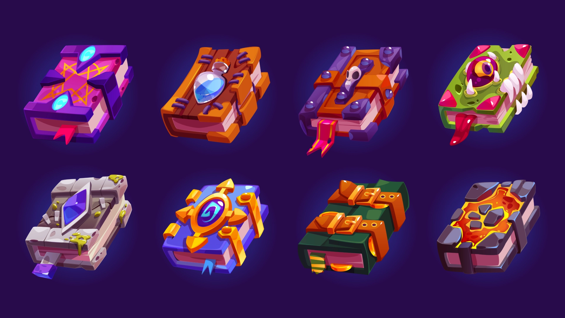 Witch's Items Set Pack 4